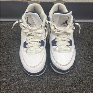 Jordan Kids Sneakers in White and Blue